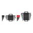 Ball End and Flat End Hex L-Key Set with Holder and Rack, 43-Piece (0.050-3/4", 1.3-19mm)