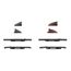 Ball End and Flat End Hex L-Key Set with Holder and Rack, 43-Piece (0.050-3/4", 1.3-19mm)