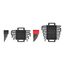 Flat End Hex L-Key Set with Holders and Racks, 43-Piece (0.050-3/4", 1.3-19 mm)