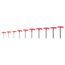 Ball End Hex T-Handle Key Set, 10-Piece (2-10mm)