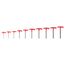 Flat End Hex T-Handle Key Set, 10-Piece (2-10 mm)