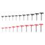 Ball End Hex T-Handle Key Set, 21-Piece (5/64-3/8", 2-10mm)