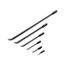 Angled End Pry Bar Set, 6-Piece (8", 12", 17", 25", 36", 45")