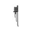 Angled End Handled Pry Bar Set with Wall Hanger, 3-Piece (12, 17, 25")