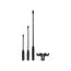 Angled End Handled Pry Bar Set with Wall Hanger, 3-Piece (12, 17, 25")