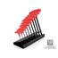 10-Tool Hex T-Handle Key Metal Stand (2-10mm)
