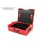 6-Cavity Parts Tray and Lid Insert for Stacking Tool Box