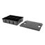 8-Cavity Parts Tray and Lid Insert for Stacking Tool Box