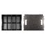 8-Cavity Parts Tray and Lid Insert for Stacking Tool Box