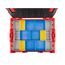 L-BOXX 1 Shallow Stacking Tool Box with 11-Piece Organizer Bin Set and Lid Insert