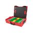 L-BOXX 1 Shallow Stacking Tool Box with 8-Piece Organizer Bin Set (Variant B) and Lid Insert