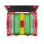 L-BOXX 1 Shallow Stacking Tool Box with 8-Piece Organizer Bin Set (Variant B) and Lid Insert