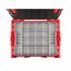 L-BOXX 1 Shallow Stacking Tool Box with 4-Piece Organizer Bin Set and Lid Insert