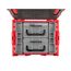 Shallow Stacking Tool Box (L-BOXX 1) w/ Black Mini Stacking Tool Box (L-BOXX Mini) and Organizer Bins