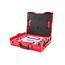 Shallow Stacking Tool Box (L-BOXX 1) w/ Red Mini Stacking Tool Box (L-BOXX Mini) and Organizer Bins
