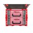 Shallow Stacking Tool Box (L-BOXX 1) w/ Red Mini Stacking Tool Box (L-BOXX Mini) and Organizer Bins
