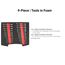 Stubby Combination Wrench Set with Open Top Drawer and Rack, 25-Piece (1/4-3/4", 6-19mm)