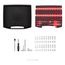 1/4" Drive 6-Point and 12-Point Socket and Ratchet Set with Open Top Drawer and Rack, 52-Piece (5/32-9/16")
