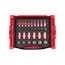 3/8" Drive 12-Point Socket Set with Open Top Drawer and Rack, 30-Piece (1/4-1")