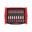 3/8" Drive 6-Point Socket Set with Open Top Drawer and Rack, 38-Piece (6-24mm)