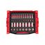 3/8" Drive 12-Point Socket Set with Open Top Drawer and Rack, 38-Piece (6-24mm)
