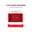 Red Mini Stacking Tool Box w/ Dividers, Red (L-BOXX Mini)