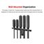 6-Tool Pry Bar Wall Hanger