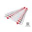 15-Tool Wrench Organizer Rails (Reverse)