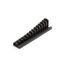 13-Tool 3/8" Drive Crowfoot Wrench Organizer Rack, Black (5/16-1")