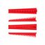 17-Tool 3/8" Drive Crowfoot Wrench Organizer Rack, Red (8-24mm)