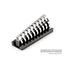 10-Tool 1/2" Drive Crowfoot Wrench Organizer Rack, Black (11/16 - 1-1/4")