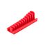 11-Tool 1/2" Drive Crowfoot Wrench Organizer Rack, Red (17-32mm)