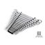15-Tool Combination Wrench Organizer Rack (Black)