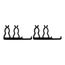 3/8" Drive Side Mount Ratchet and Extension Holder Set (2-Piece)