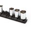 1/4" Drive x 13" Socket Rail, 15 Clips (Black)