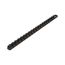 3/8" Drive x 18" Socket Rail, 20 Clips (Black)