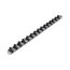 1/2" Drive x 18" Socket Rail, 15 Clips (Gray)