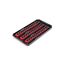 1/4" Drive 3-Rail Socket Organizer Set, Red (39-Tool)