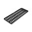 1/4" Drive 3-Rail Socket Organizer Set, Gray (45-Tool)