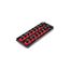 1/2" Drive 2-Rail Socket Organizer Set, Red (16-Tool)