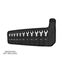 11-Tool Stubby Combination Wrench Pouch (1/4-3/4")