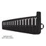 15-Tool 12-Point Ratcheting Combination Wrench Pouch (1/4-1")