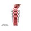 14-Tool Stubby Combination Wrench Holder (Red)