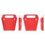 7-Tool Long Flex 12-Point Ratcheting Box End Wrench Holder (Red)