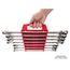 7-Tool Long Flex 12-Point Ratcheting Box End Wrench Holder (Red)