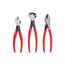 Cutting Pliers Set, 3-Piece (Diagonal, End, Cable Cutting)