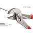 7" Angle Nose Slip Joint Pliers (7/8" Jaw)