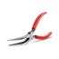 6" 70-Degree Bent Smooth Jaw Long Nose Pliers