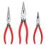 Long Nose Pliers Set, 3-Piece (7, 8, 6" Bent)