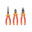 Insulated Pliers Set, 3-Piece (Combination, Long Nose, Diagonal Cutting)